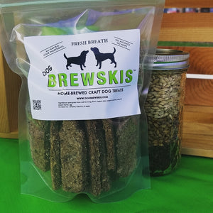 Dog Brewskis Dog Treats - Fresh Breath Large Bag - Dog Brewskis