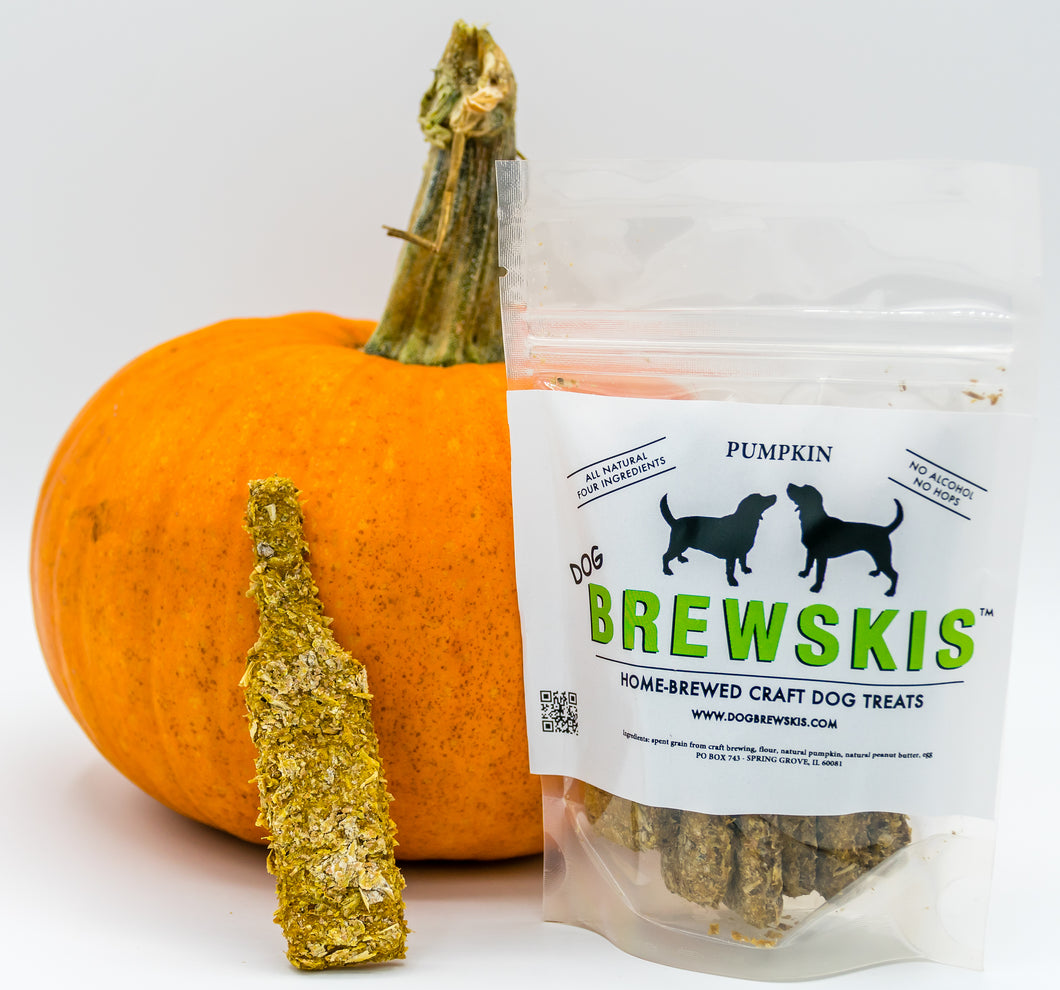 Dog Brewskis - Pumpkin Dog Treats Small Bag - Dog Brewskis